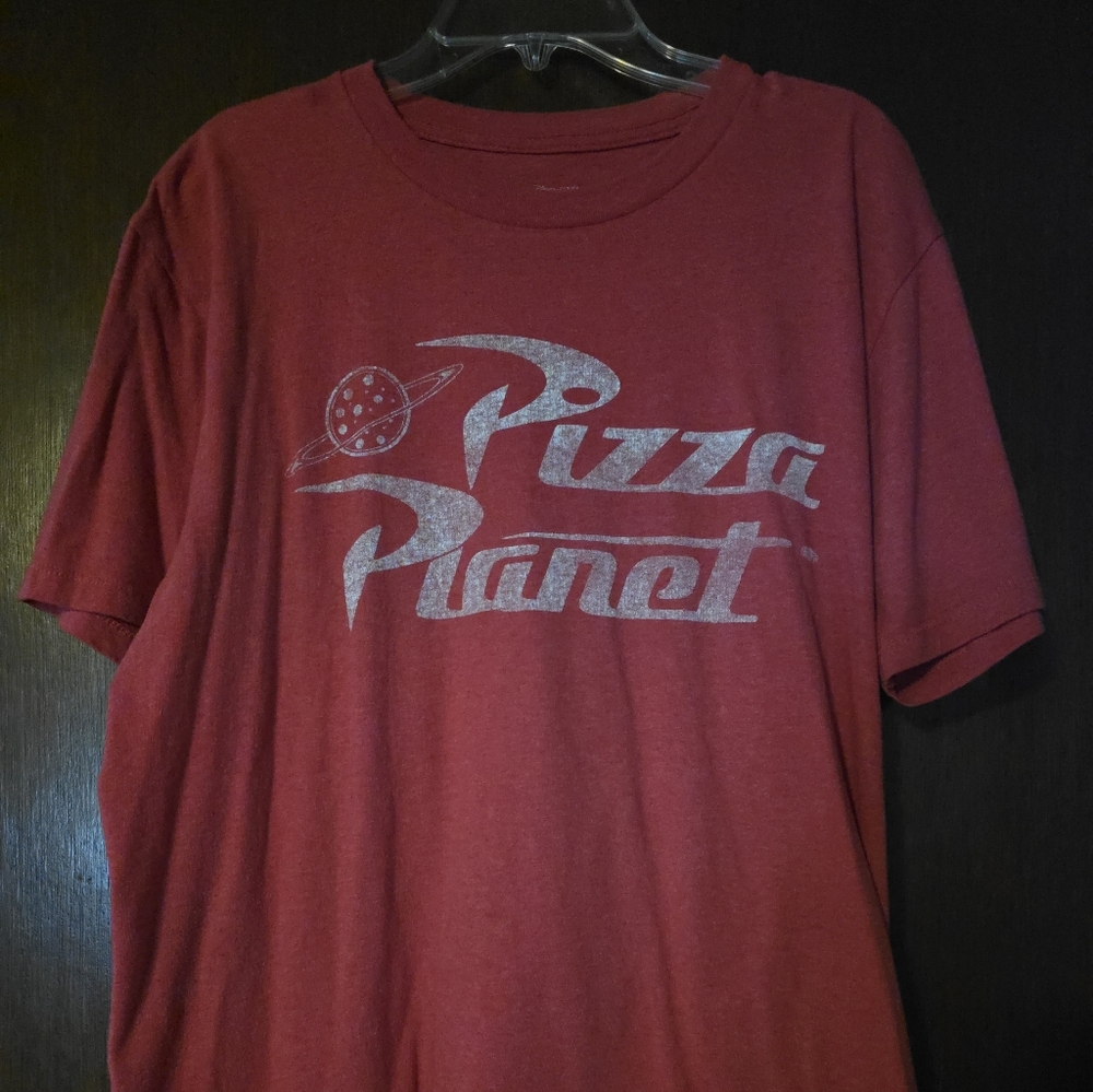 Disney Red Pizza Planet Men's Shirt